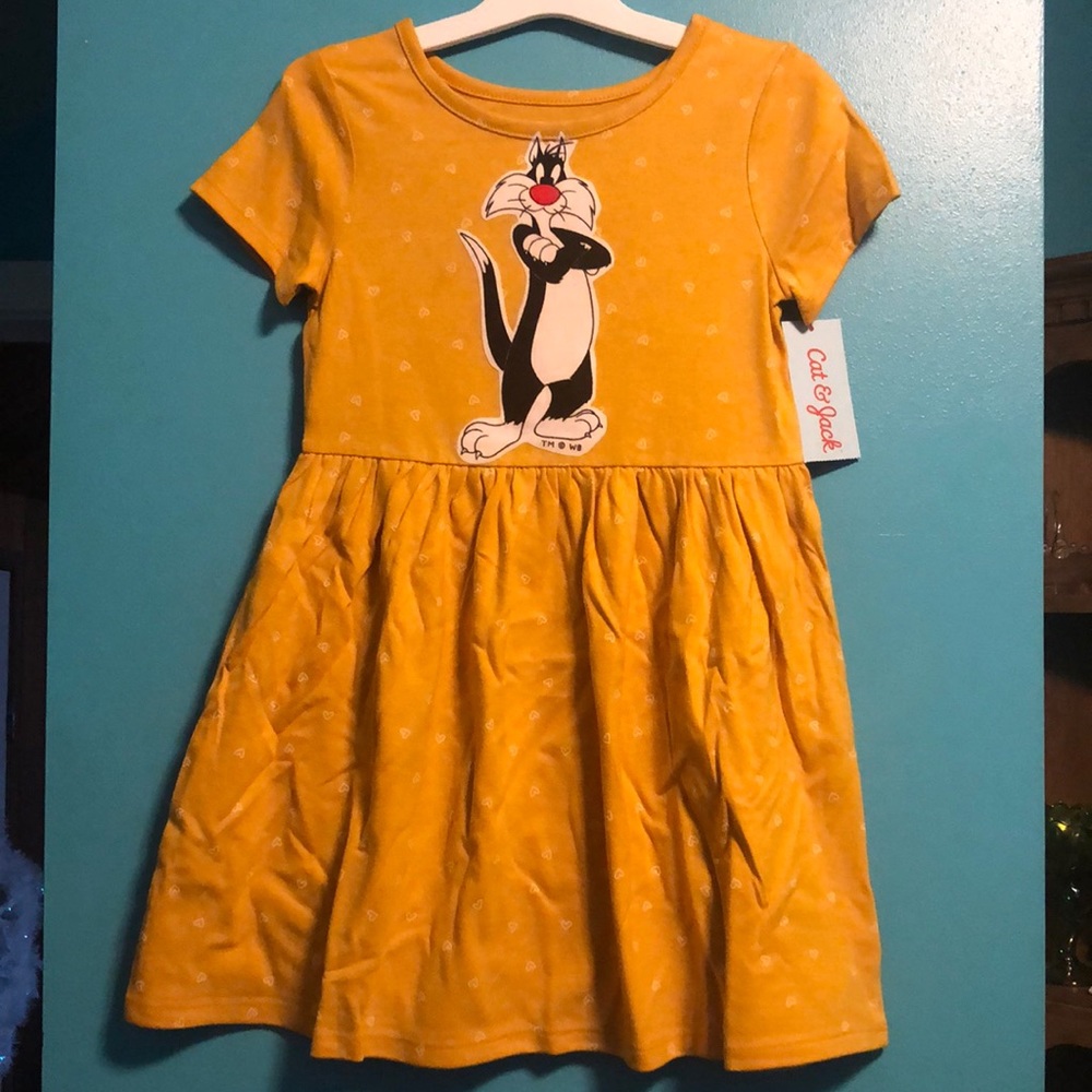 Cat & Jack girls summer dress size 5T NWT